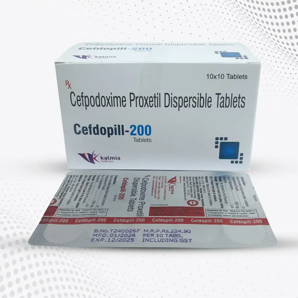 CEFDOCefpodoxime 200mg TabletsPILL-200DT