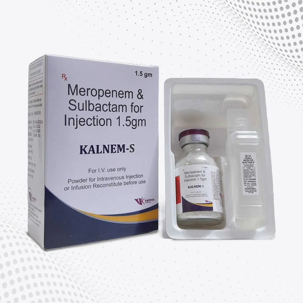 Meropenem 1GM + Sulbactam 0.5GM Inj