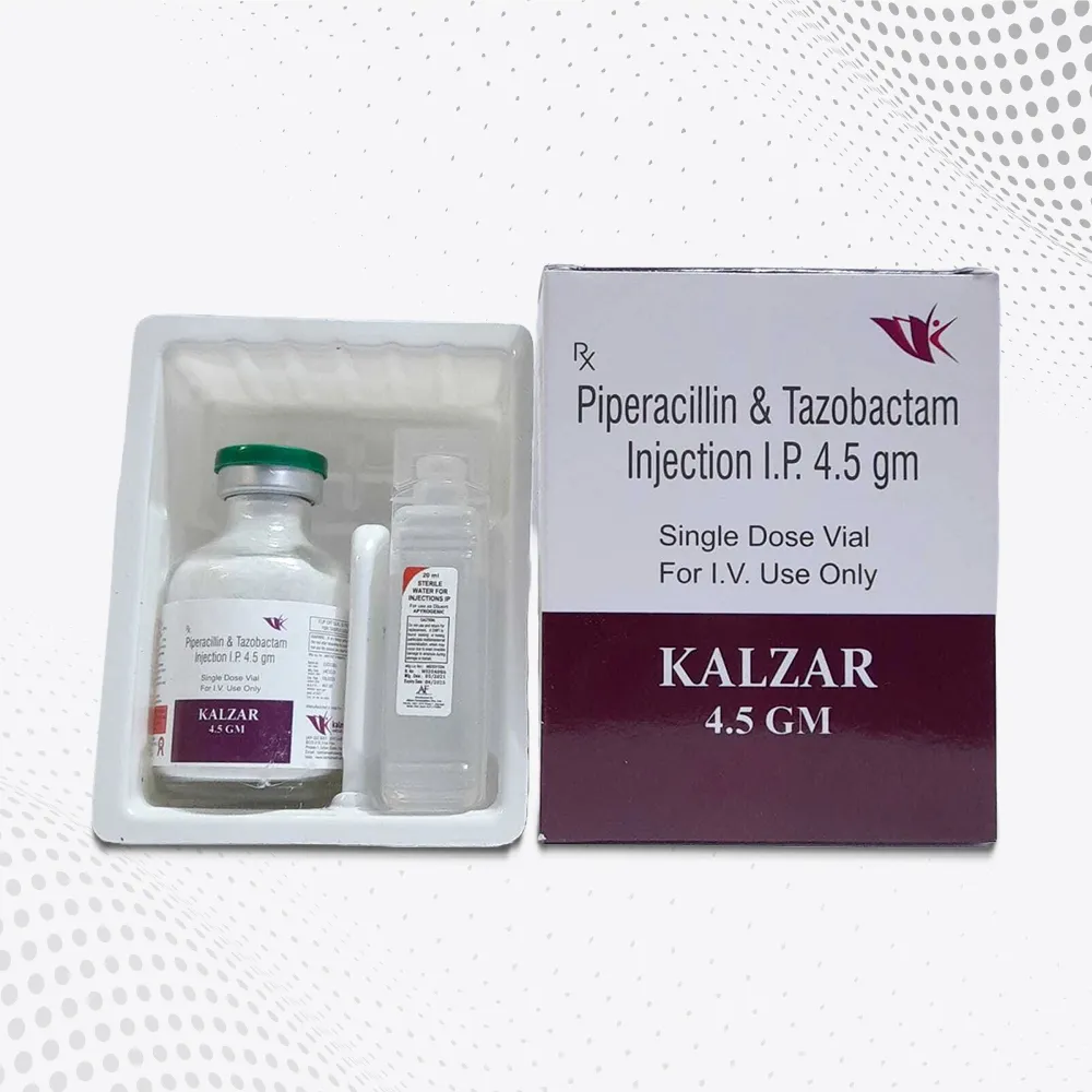Pipperacillin 4 GM + Tazobactum 0.5 GM Inj