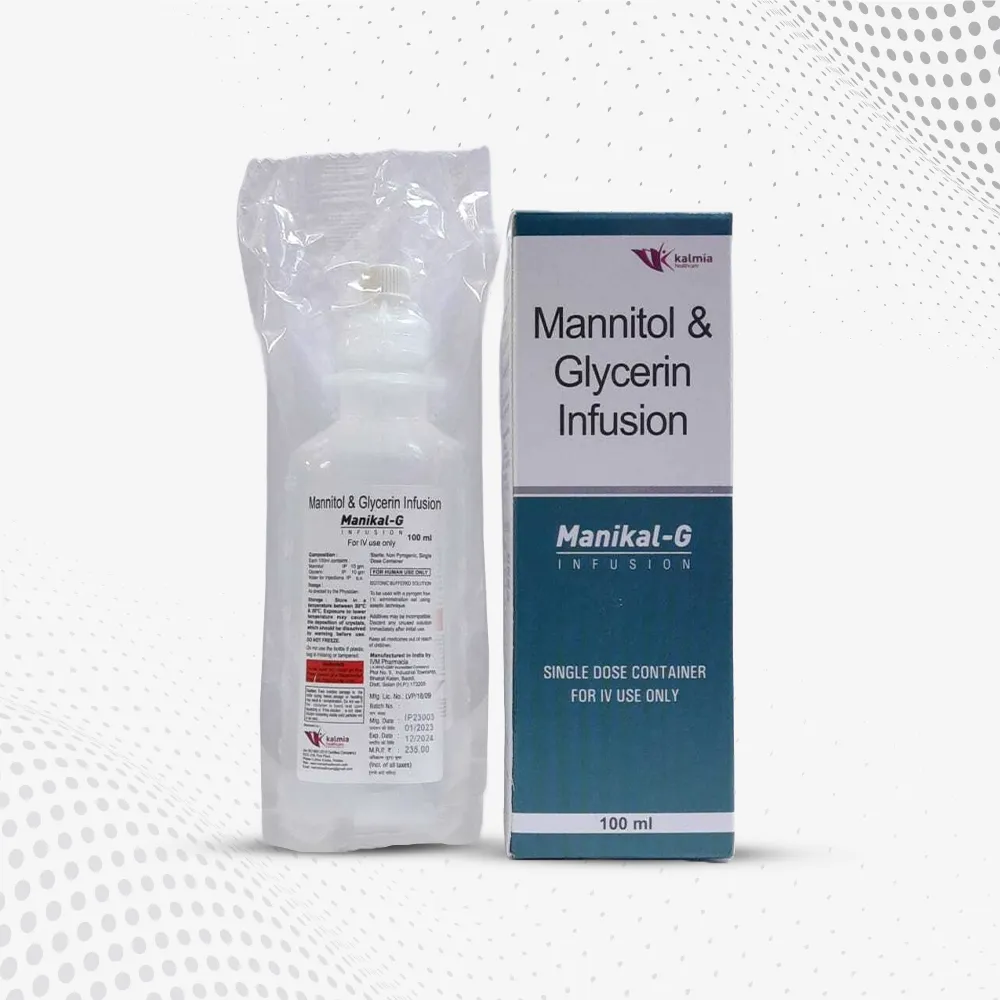 Mannitol 10GM + Glycerine 10GM Infusion