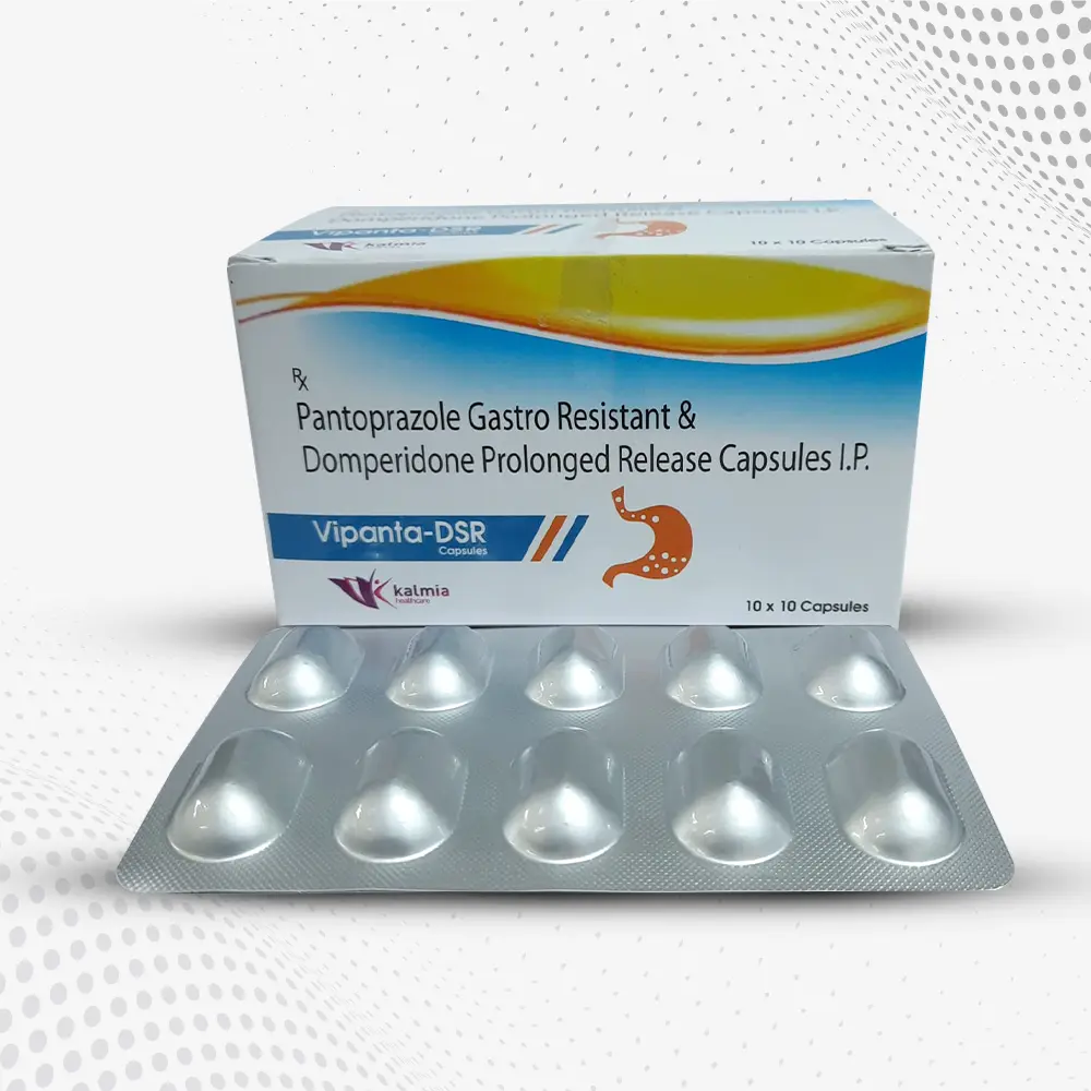 Pantoprazole 40 Mg +Domperidone 30 Mg SR Capsule