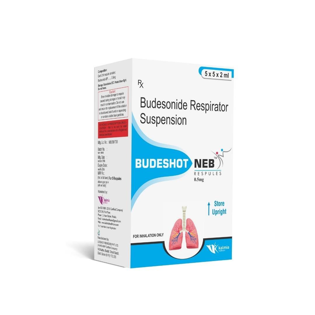 Budesonide 0.5 mg Nebuliser Suspension