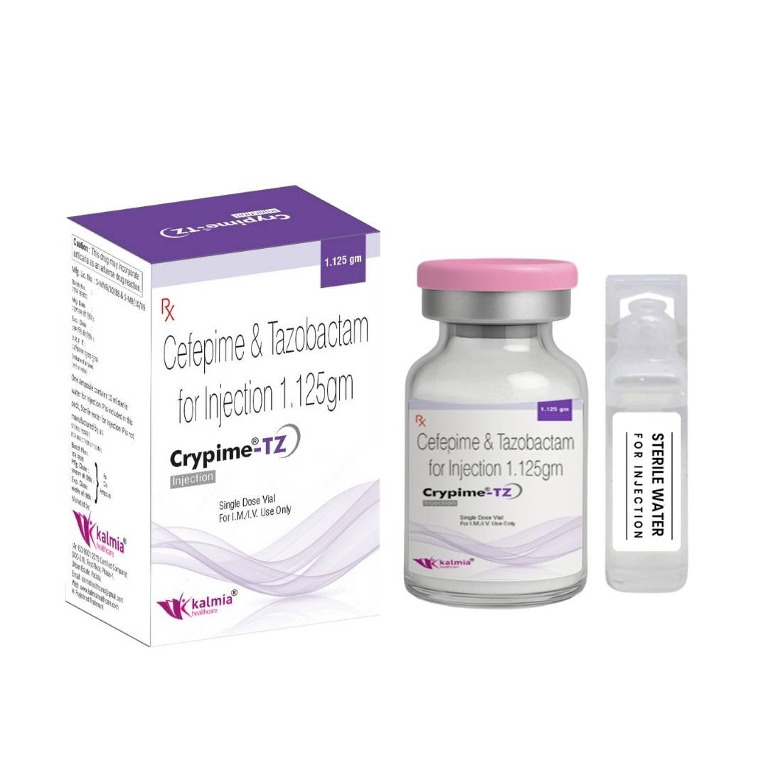 Cefipime 1 GM+ Tazobactum 125 Mg
