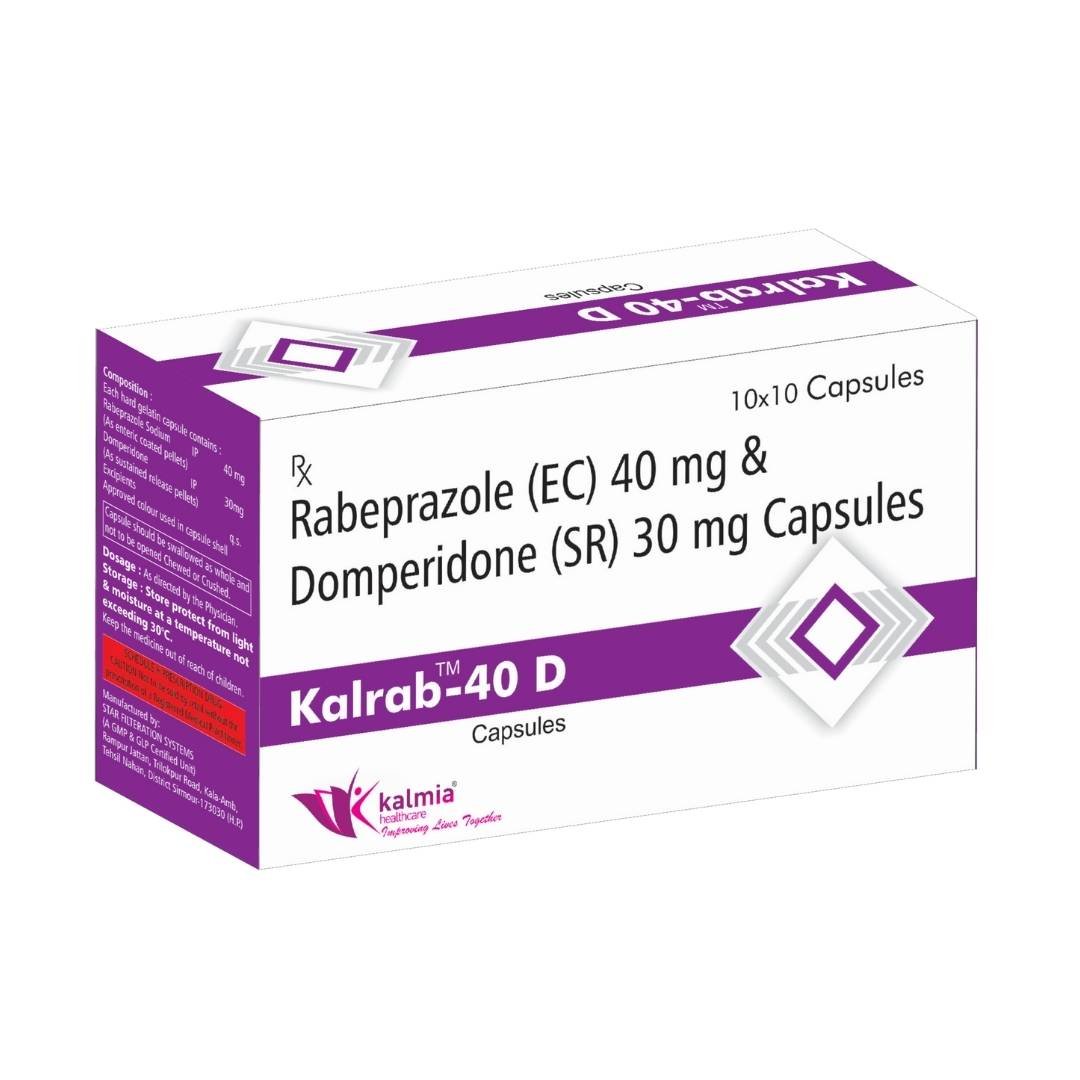Rabeprazole 40mg + Domperidone 30mg