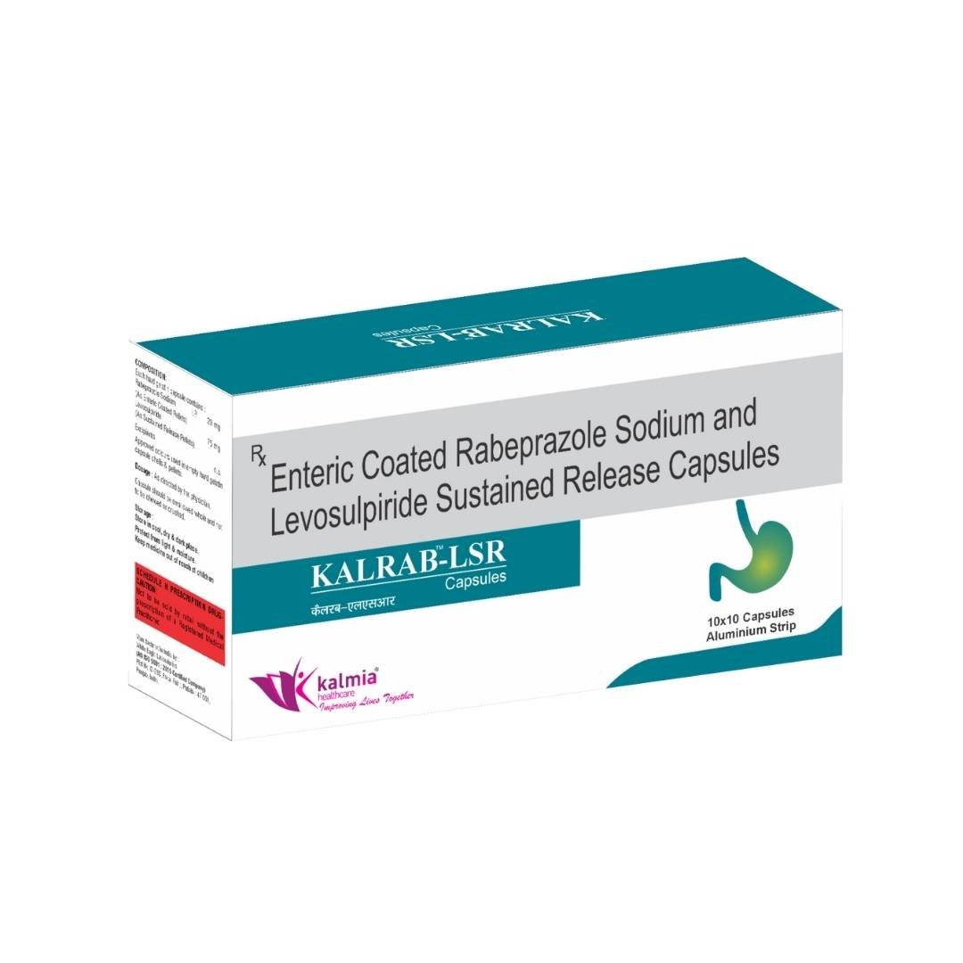 Rabeprazole 20mg +Levosulpiride 30 Mg SR Capsule