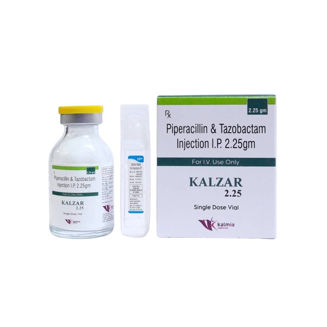 – Piperacillin 2GM + Tazobactam 250mg