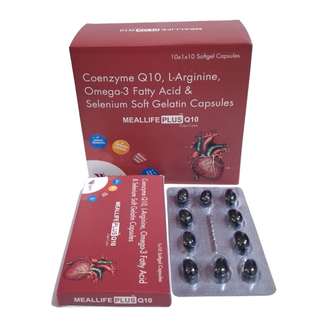 Coenzyme Q10 100 Mg, L-Arginine 100 Mg, Omega-3 Fatty Acid EPA 90 Mg DHA 60 Mg, Selenium 100 Mcg