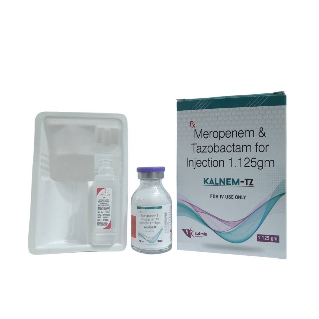 Meropenem 1GM + Tazobactam 125mg Inj