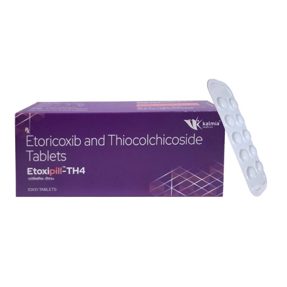 Etoricoxib 60mg + Thiocolchicoside 4mg Tab