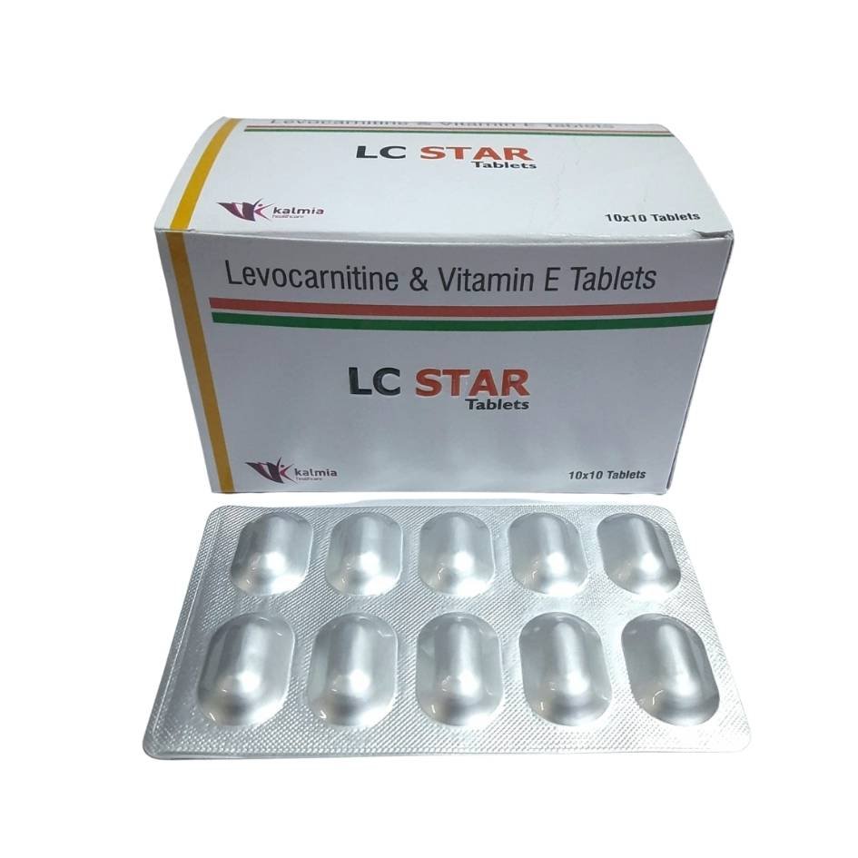 Levocarnitine 150mg + Vitamin E 200mg Tab