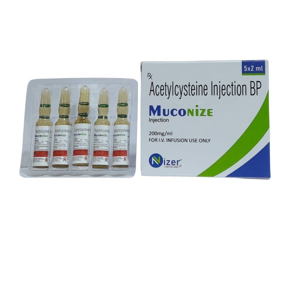 Acetylcysteine 2ml Inj