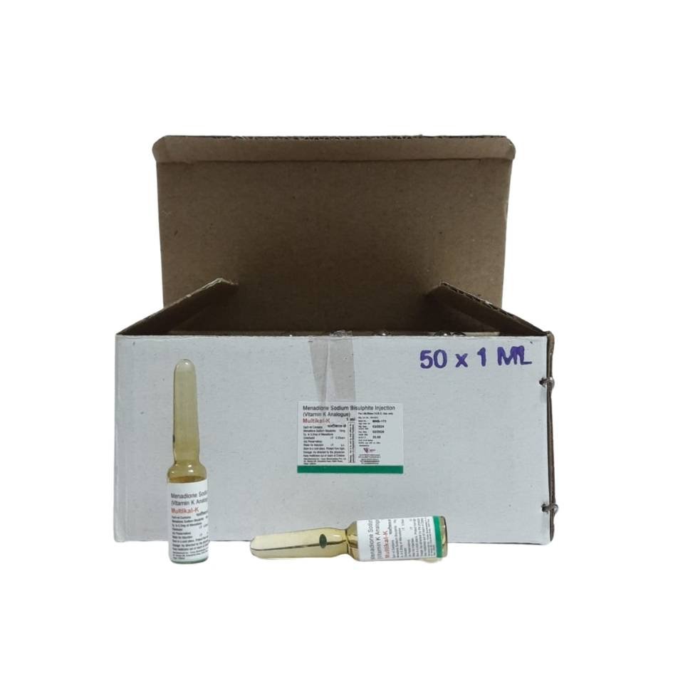 Menadione Sodium Bisulphite (Vitamin K) Injection