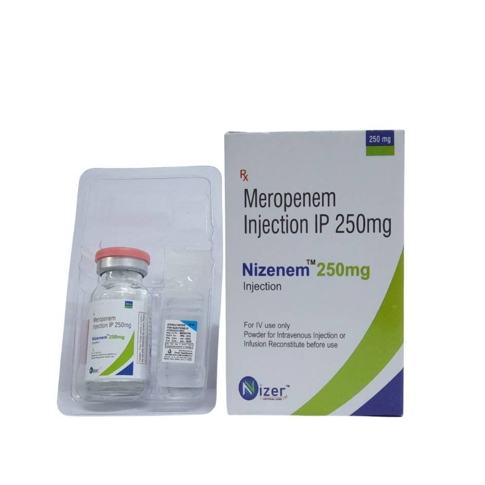 Meropenem 125mg Inj