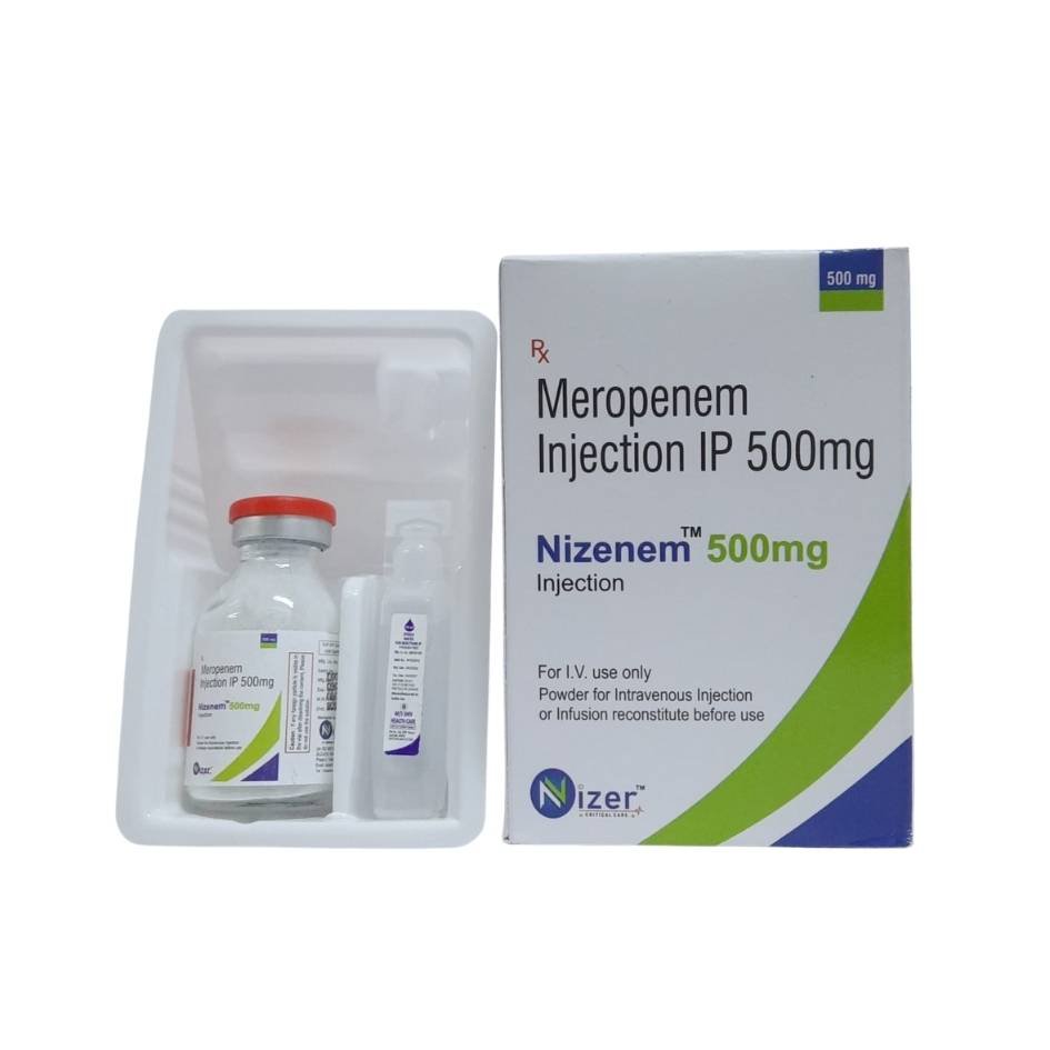 Meropenem 500mg Inj