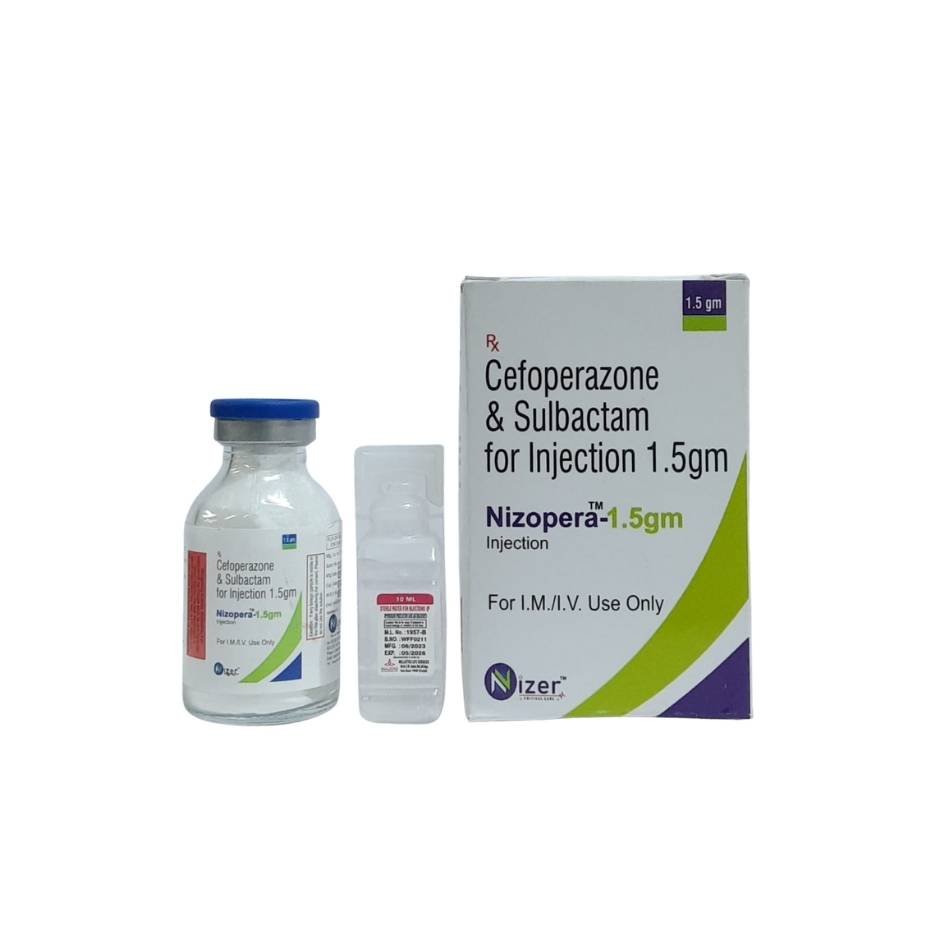 Cefoperazone 1g + Sulbactam 0.5g Inj