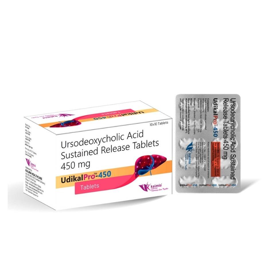 Ursodeoxycholic Acid 450mg Tab