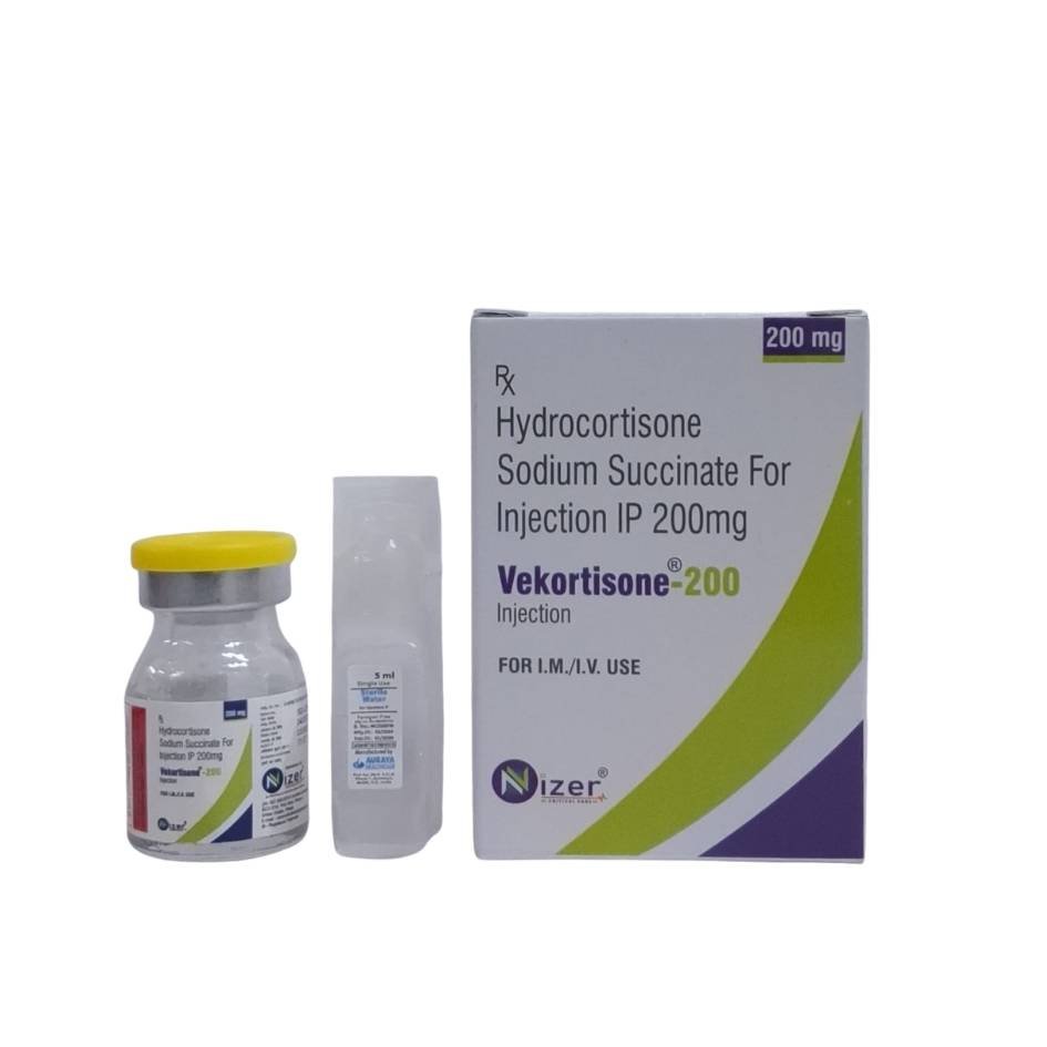 Hydrocortisone 200mg Inj