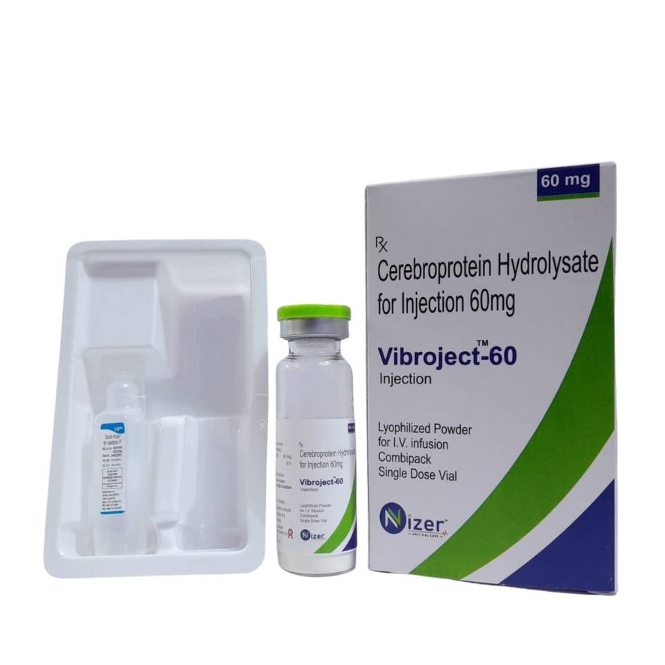 Cerebroprotein Hydrolysate 60mg Inj