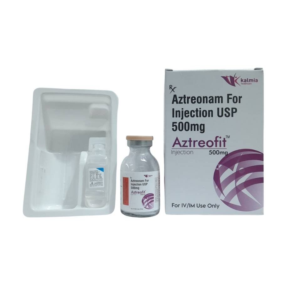 Aztreonam 500mg Inj
