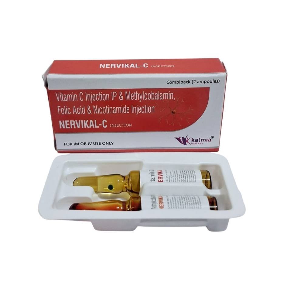 Folic Acid 0.7mg + Methylcobalamin 2500MCG Inj