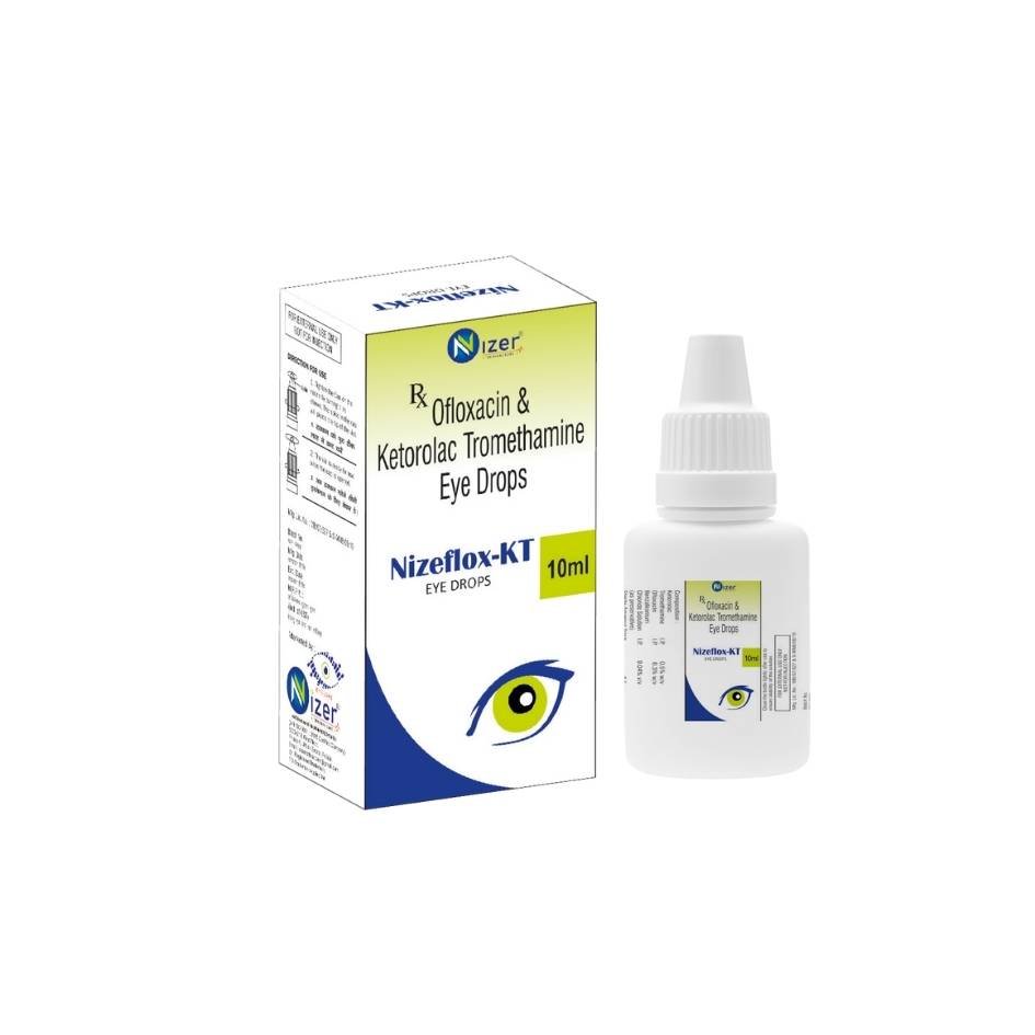 Ketorolac 0.5% + Ofloxacin 0.3% Eye Drops